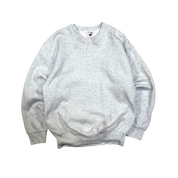 Vintage 90s Fruit of the Loom Blank Heavy Crewneck Sweater