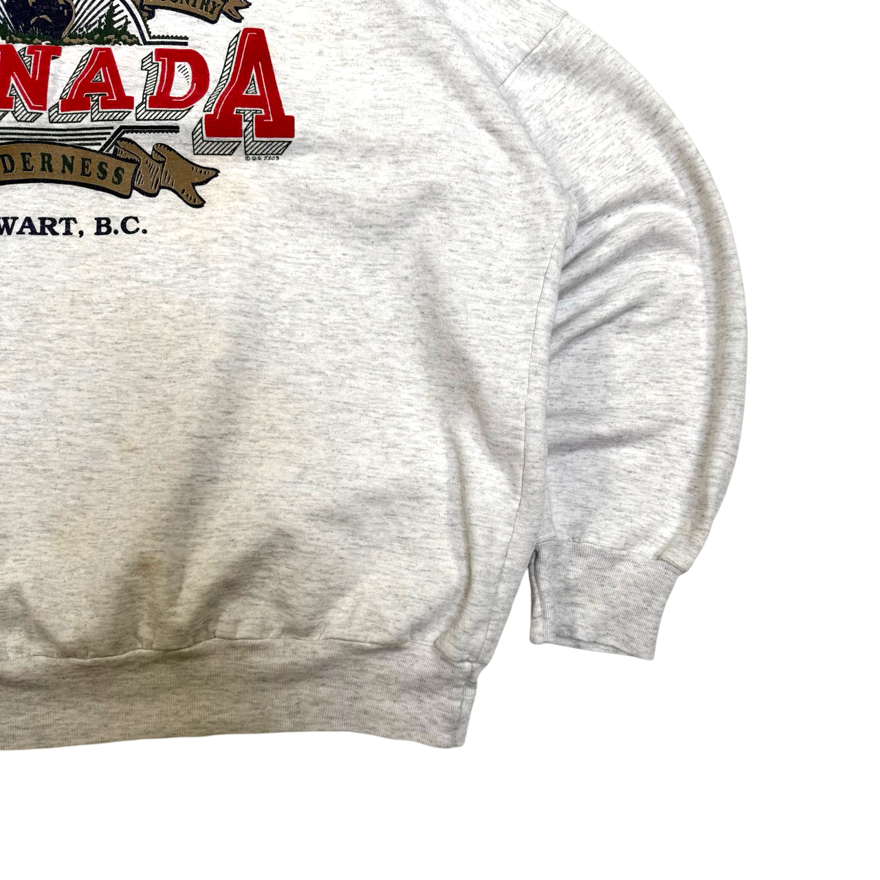 Vintage 90s Canada Wilderness British Columbia Graphic Sweater