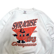 Vintage 90s Syracuse Orangemen Graphic College Sweater